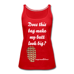 OSTOMY BAG Lady Bug Premium Tank Top (Adult) - red