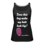 OSTOMY BAG Anchor & Wheel Premium Tank Top (Adult) - black