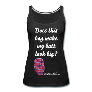 OSTOMY BAG Anchor & Wheel Premium Tank Top (Adult) - black