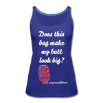 OSTOMY BAG Anchor & Wheel Premium Tank Top (Adult) - royal blue