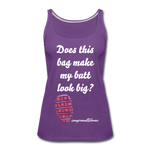OSTOMY BAG Anchor & Wheel Premium Tank Top (Adult) - purple