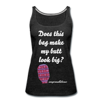 OSTOMY BAG Anchor & Wheel Premium Tank Top (Adult) - charcoal gray