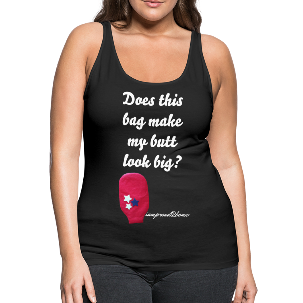 OSTOMY BAG Stars Premium Tank Top (Adult) - black