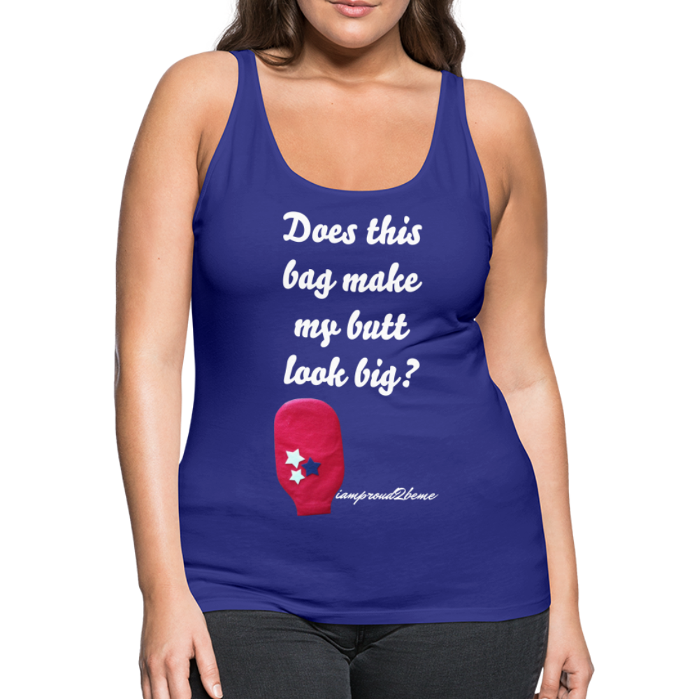 OSTOMY BAG Stars Premium Tank Top (Adult) - royal blue