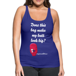 OSTOMY BAG Stars Premium Tank Top (Adult) - royal blue
