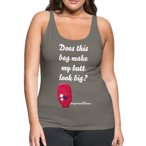 OSTOMY BAG Stars Premium Tank Top (Adult) - asphalt gray