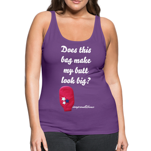 OSTOMY BAG Stars Premium Tank Top (Adult) - purple