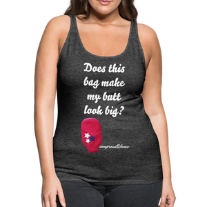 OSTOMY BAG Stars Premium Tank Top (Adult) - charcoal gray