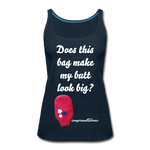 OSTOMY BAG Stars Premium Tank Top (Adult) - deep navy