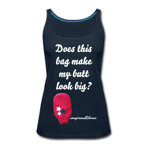 OSTOMY BAG Stars Premium Tank Top (Adult) - deep navy