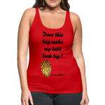 OSTOMY BAG Tiger Stripe Premium Tank Top (Adult) - red
