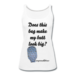 OSTOMY BAG Rainbow Premium Tank Top (Adult) - white