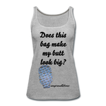 OSTOMY BAG Rainbow Premium Tank Top (Adult) - heather gray
