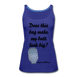OSTOMY BAG Rainbow Premium Tank Top (Adult) - royal blue