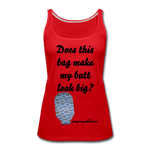 OSTOMY BAG Rainbow Premium Tank Top (Adult) - red