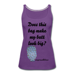OSTOMY BAG Rainbow Premium Tank Top (Adult) - purple