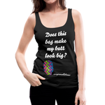 OSTOMY BAG ZIG ZAG Premium Tank Top (Adult) - black