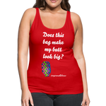 OSTOMY BAG ZIG ZAG Premium Tank Top (Adult) - red