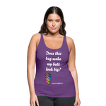 OSTOMY BAG ZIG ZAG Premium Tank Top (Adult) - purple