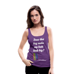 OSTOMY BAG ZIG ZAG Premium Tank Top (Adult) - purple
