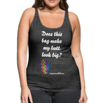OSTOMY BAG ZIG ZAG Premium Tank Top (Adult) - charcoal gray