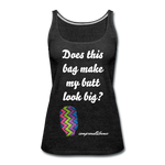 OSTOMY BAG ZIG ZAG Premium Tank Top (Adult) - charcoal gray