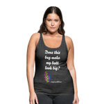 OSTOMY BAG ZIG ZAG Premium Tank Top (Adult) - charcoal gray