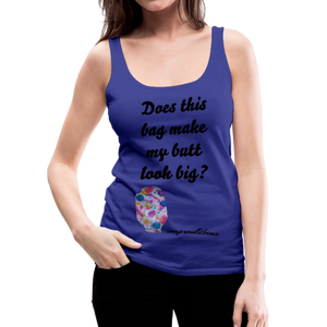 OSTOMY BAG PAINT SPLATS Premium Tank Top - royal blue