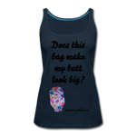 OSTOMY BAG PAINT SPLATS Premium Tank Top - deep navy