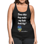 OSTOMY BAG PEACE & LOVE Premium Tank Top (Adult) - black