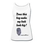 OSTOMY BAG LEOPARD PRINT Premium Tank Top (Adult) - white