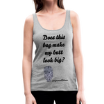 OSTOMY BAG LEOPARD PRINT Premium Tank Top (Adult) - heather gray