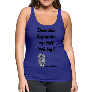 OSTOMY BAG LEOPARD PRINT Premium Tank Top (Adult) - royal blue