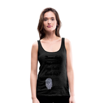 OSTOMY BAG LEOPARD PRINT Premium Tank Top (Adult) - charcoal gray