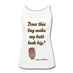 OSTOMY BAG GIRAFFE Premium Tank Top (Adult) - white