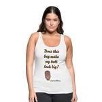 OSTOMY BAG GIRAFFE Premium Tank Top (Adult) - white