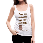 OSTOMY BAG GIRAFFE Premium Tank Top (Adult) - white