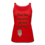 OSTOMY BAG GIRAFFE Premium Tank Top (Adult) - red