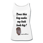 OSTOMY BAG LEOPARD PRINT Premium Tank Top (Adult) - white