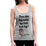 OSTOMY BAG LEOPARD PRINT Premium Tank Top (Adult) - heather gray
