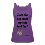 OSTOMY BAG LEOPARD PRINT Premium Tank Top (Adult) - purple