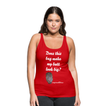 OSTOMY BAG LEOPARD PRINT Premium Tank Top (Adult) - red
