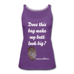 OSTOMY BAG LEOPARD PRINT Premium Tank Top (Adult) - purple