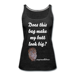 OSTOMY BAG LEOPARD PRINT Premium Tank Top (Adult) - charcoal gray