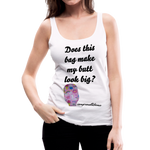 OSTOMY BAG SUMMERTIME FUN Premium Tank Top (Adult) - white
