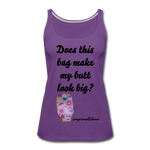 OSTOMY BAG SUMMERTIME FUN Premium Tank Top (Adult) - purple
