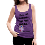 OSTOMY BAG SUMMERTIME FUN Premium Tank Top (Adult) - purple