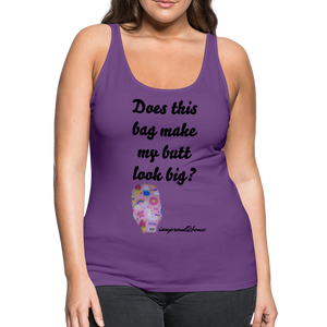 OSTOMY BAG SUMMERTIME FUN Premium Tank Top (Adult) - purple