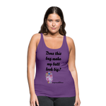 OSTOMY BAG SUMMERTIME FUN Premium Tank Top (Adult) - purple