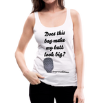 OSTOMY BAG AZTEC DIAMOND Premium Tank Top (Adult) - white